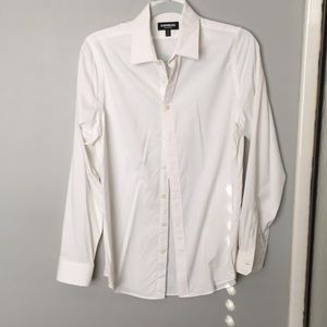 White men dress shirt